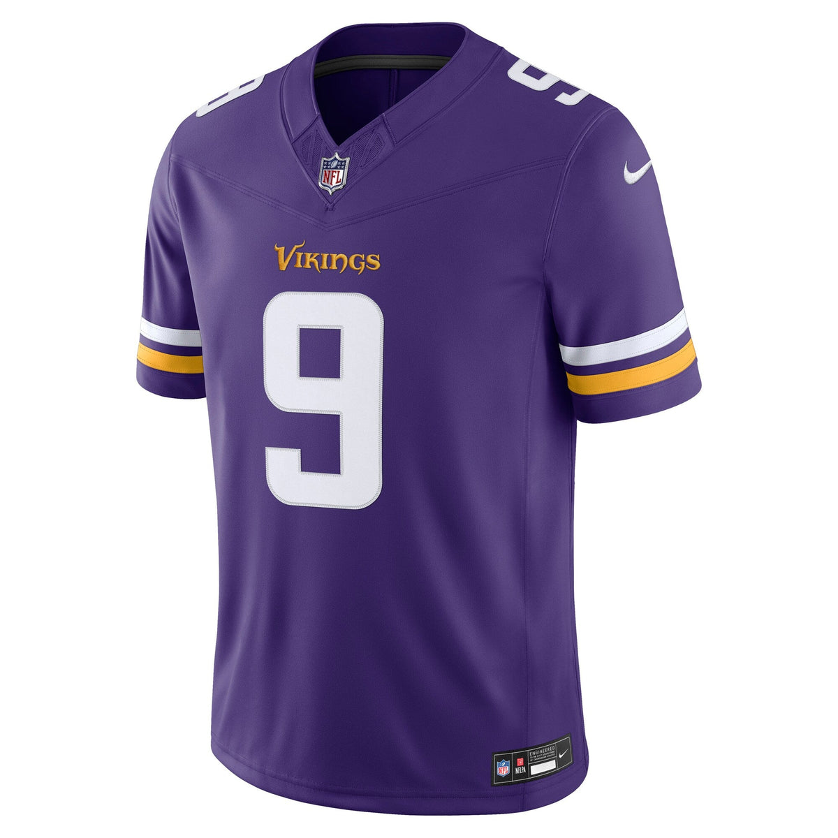 Minnesota Vikings J.J. McCarthy Purple Team Vapor F.U.S.E. Stitched Limited Jersey product image 3, provided for visual