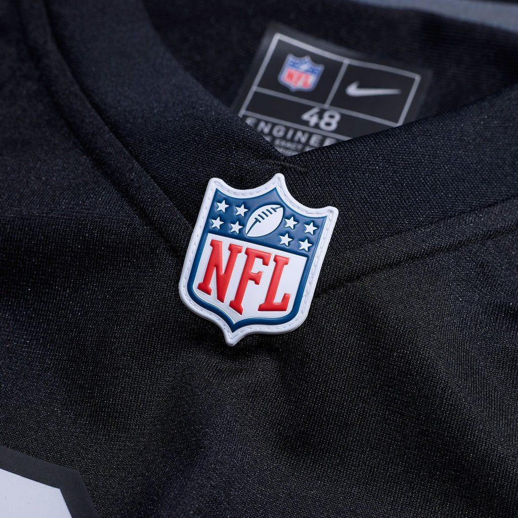 Las Vegas Raiders Bo Jackson Black Game Retired Player Jersey product image 4, provided for visual reference and product