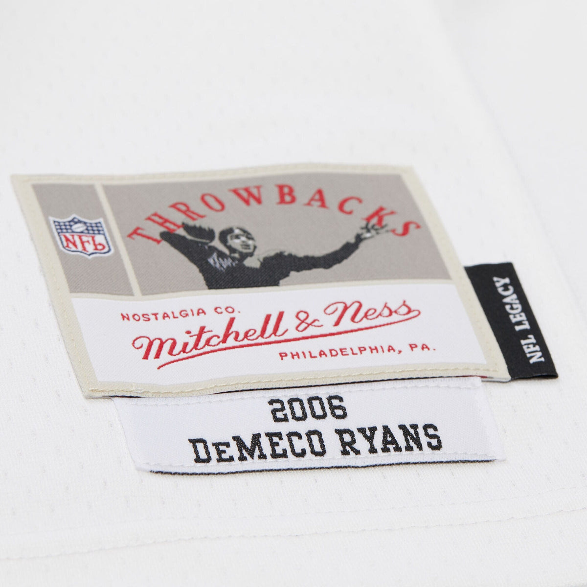 Houston Texans DeMeco Ryans White 2006 Legacy Replica Jersey product image 6, provided for visual reference and product