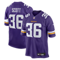 Minnesota Vikings Zavier Scott Purple Team Game Jersey product image 1, provided for visual reference and product detail