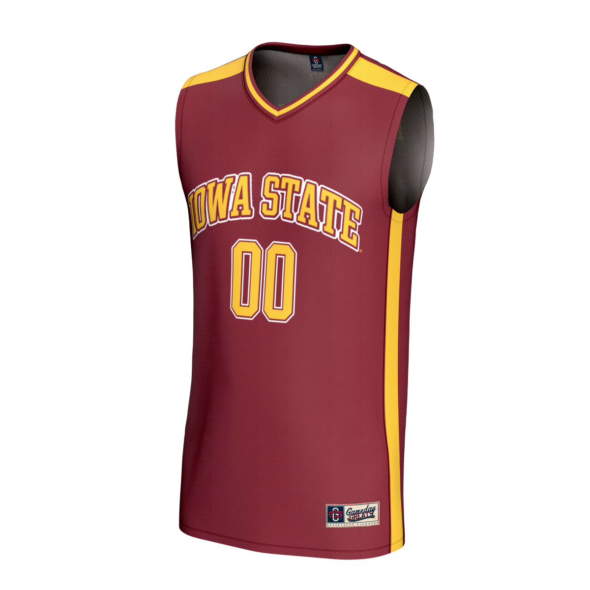 Iowa State Cyclones Lightweight Collegiate Basketball NIL Pick-A-Player Fashion Jersey - Cardinal product image 3, provided