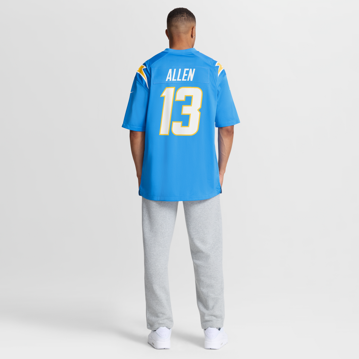 Los Angeles Chargers Keenan Allen Powder Blue Game Player Jersey product image 9, provided for visual reference and product