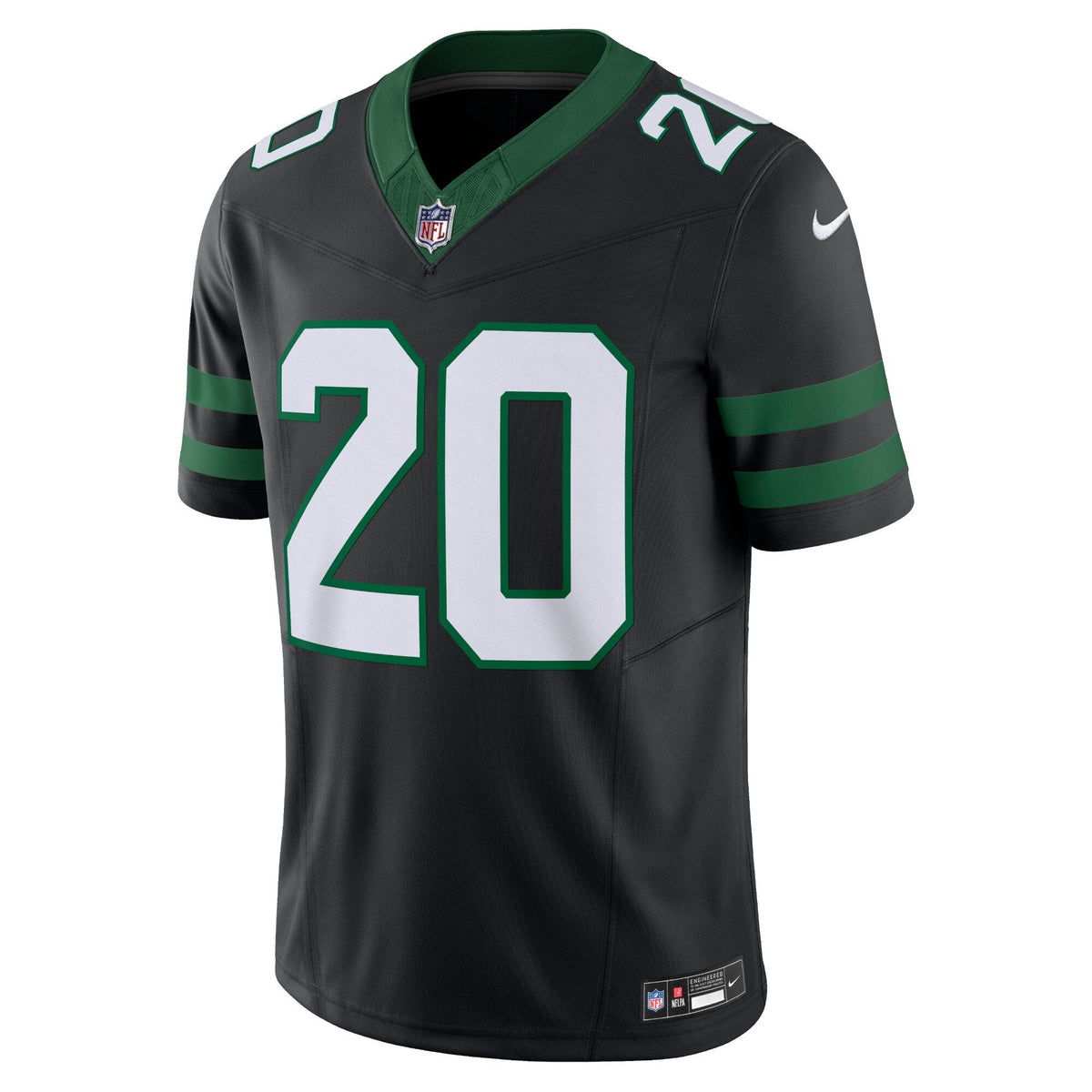 New York Jets Breece Hall Legacy Black Alternate Vapor F.U.S.E. Limited Jersey product image 3, provided for visual