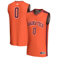 #0 Virginia Tech Hokies Collegiate Basketball Fashion Jersey - Orange product image 1, provided for visual reference and