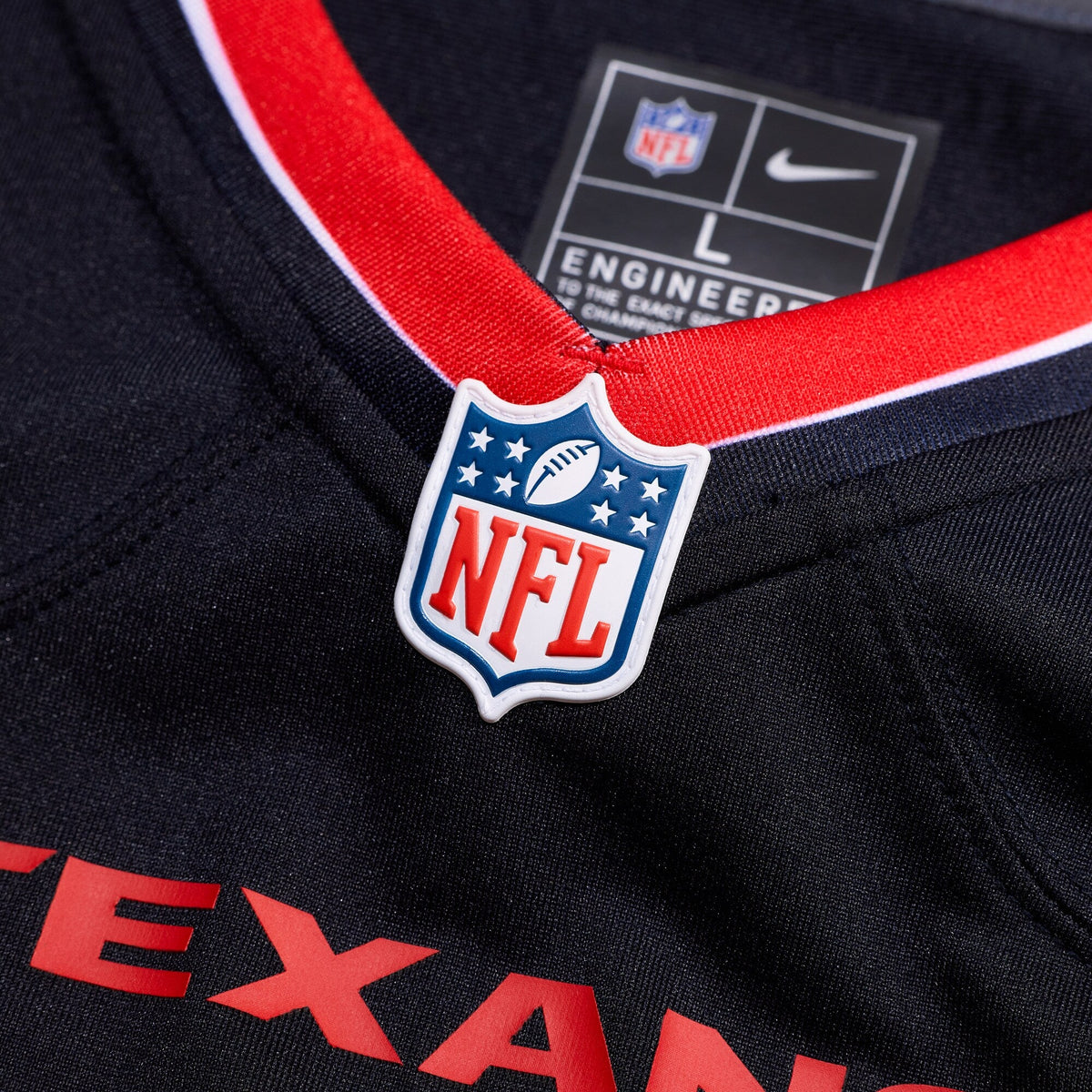 Houston Texans Henry To'oto'o Navy Team Game Jersey product image 4, provided for visual reference and product detail review