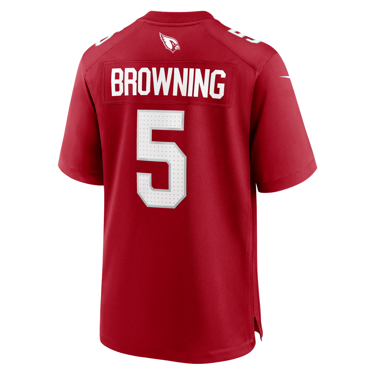 Arizona Cardinals Baron Browning Cardinal Team Game Jersey product image 3, provided for visual reference and product detail