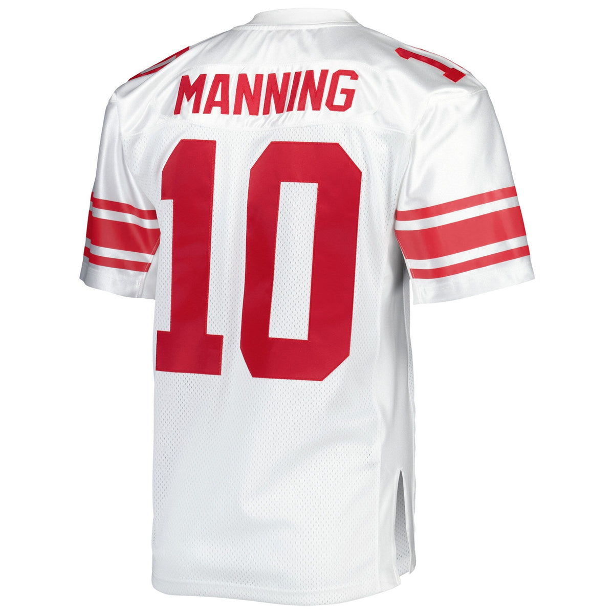 New York Giants 2007 Eli Manning White Authentic Throwback Retired Player Jersey product image 4, provided for visual