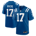 Indianapolis Colts Philip Rivers Royal Game Jersey product image 1, provided for visual reference and product detail review
