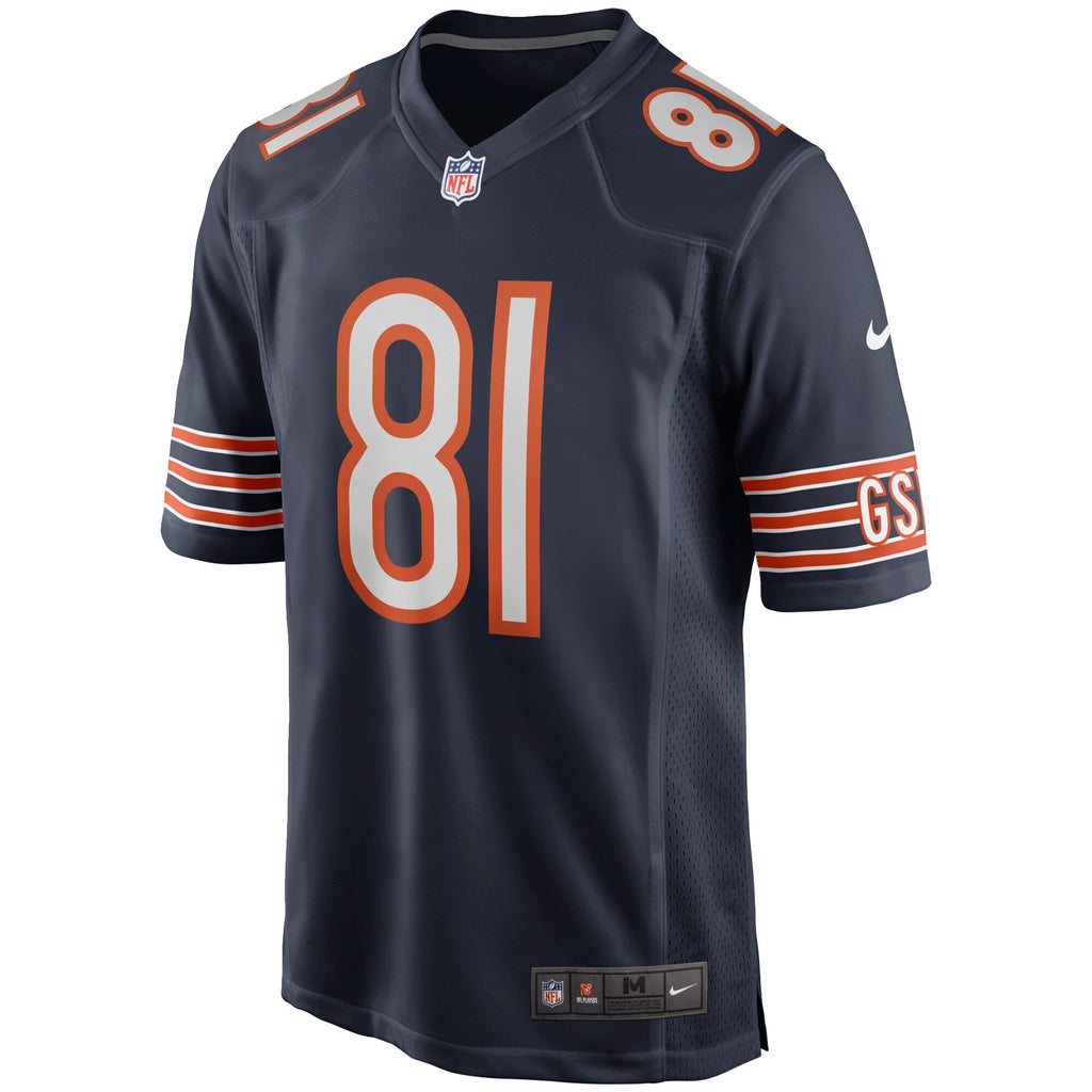 Chicago Bears Doug Atkins Navy Game Retired Player Jersey product image 3, provided for visual reference and product detail