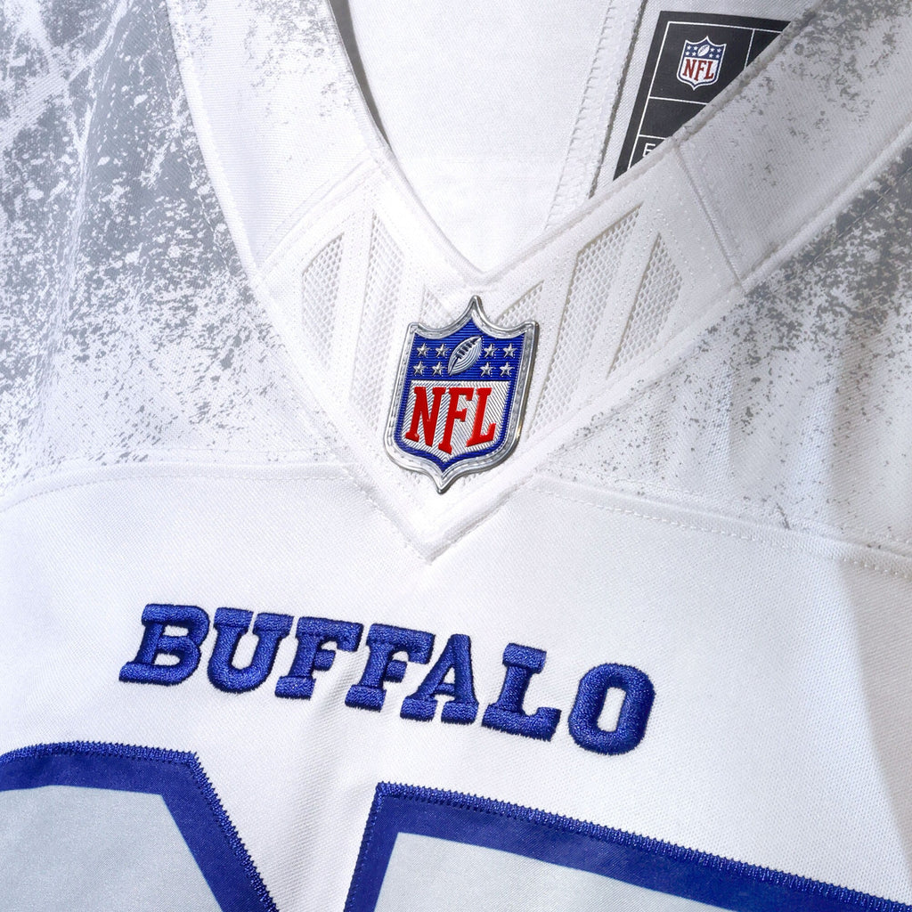 Buffalo Bills Khalil Shakir White 2025 Rivalries Collection Stitched Limited Jersey product image 6, provided for visual