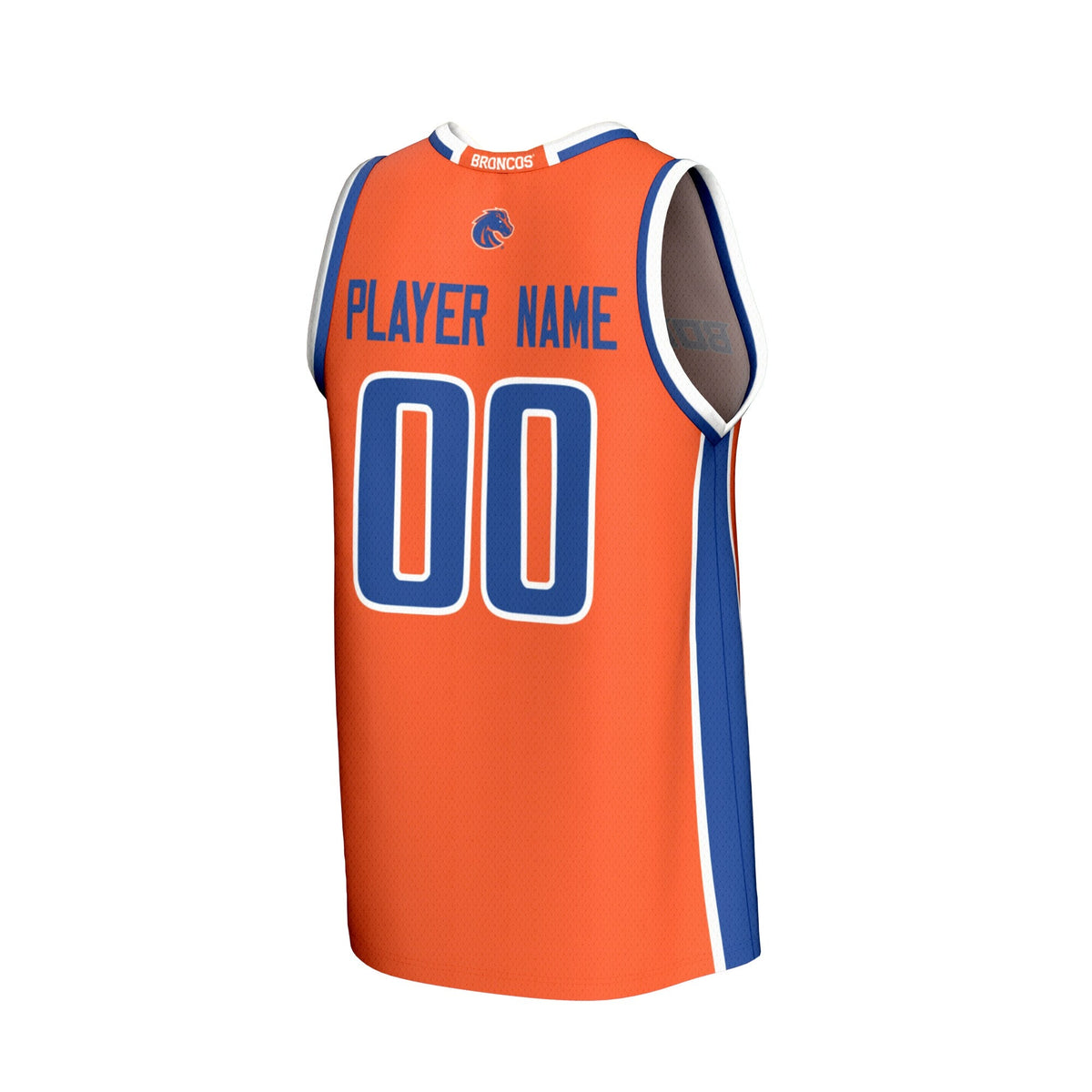 Boise State Broncos Lightweight Collegiate Basketball NIL Pick-A-Player Fashion Jersey - Orange product image 4, provided