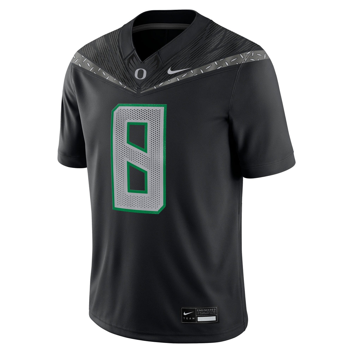 Trey McNutt Oregon Ducks Home Game Jersey - Black product image 3, provided for visual reference and product detail review