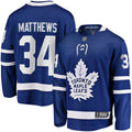 Toronto Maple Leafs Auston Matthews Blue Home Breakaway Jersey product image 1, provided for visual reference and product