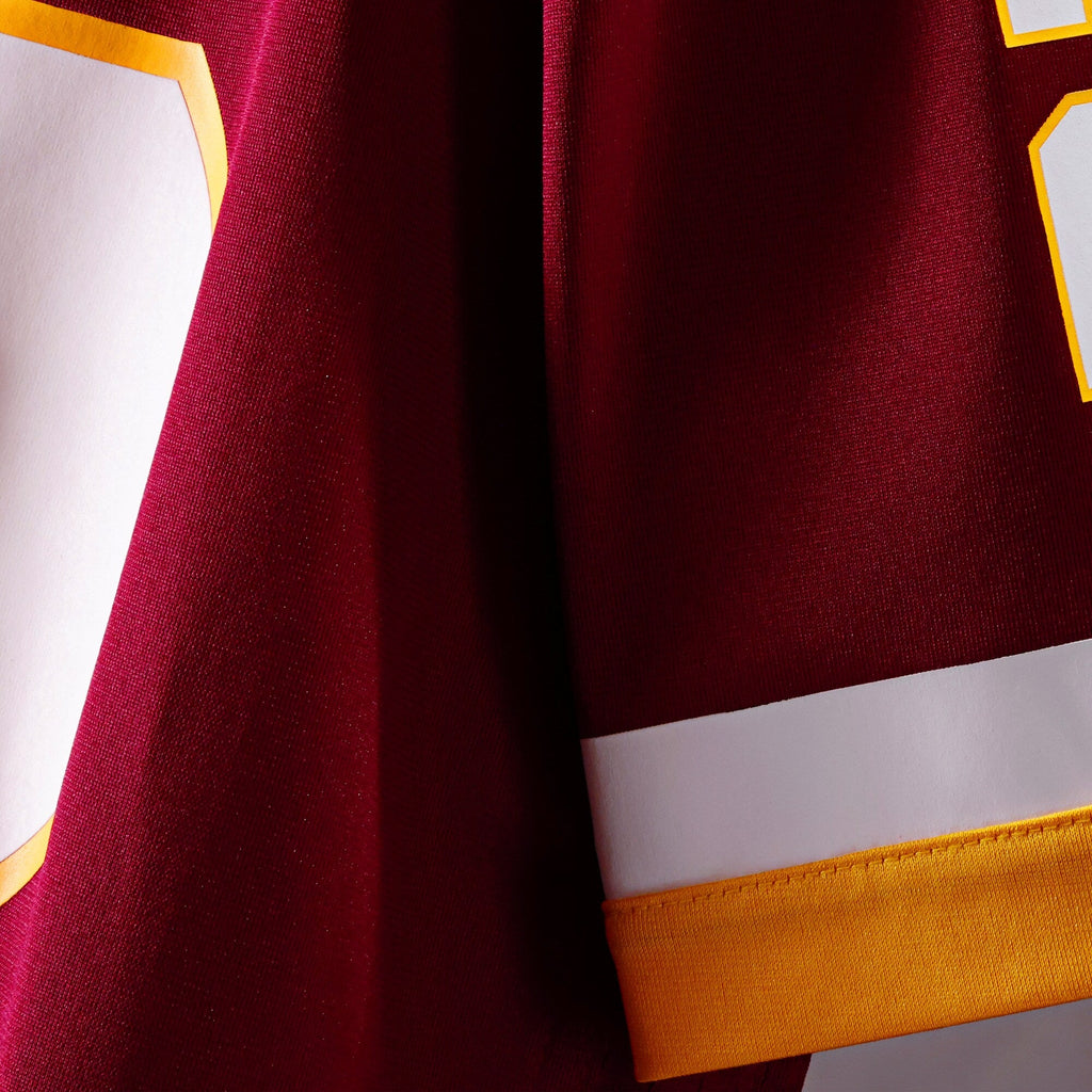 Washington Commanders Luke McCaffrey Burgundy Game Jersey product image 6, provided for visual reference and product detail