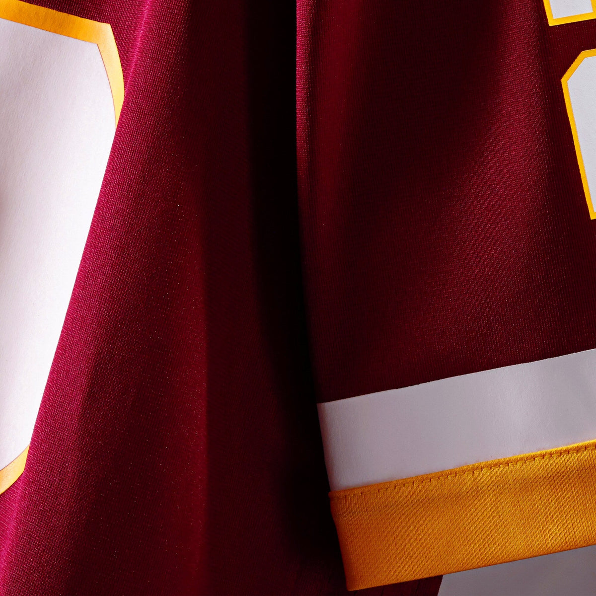 Washington Commanders Luke McCaffrey Burgundy Game Jersey product image 6, provided for visual reference and product detail