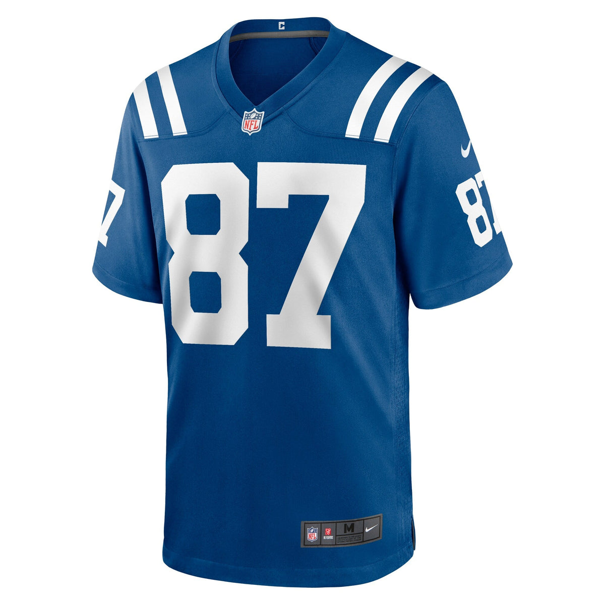 Indianapolis Colts Reggie Wayne Royal Retired Player Game Jersey product image 3, provided for visual reference and product