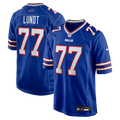 Buffalo Bills Chase Lundt Royal Team Game Jersey product image 1, provided for visual reference and product detail review