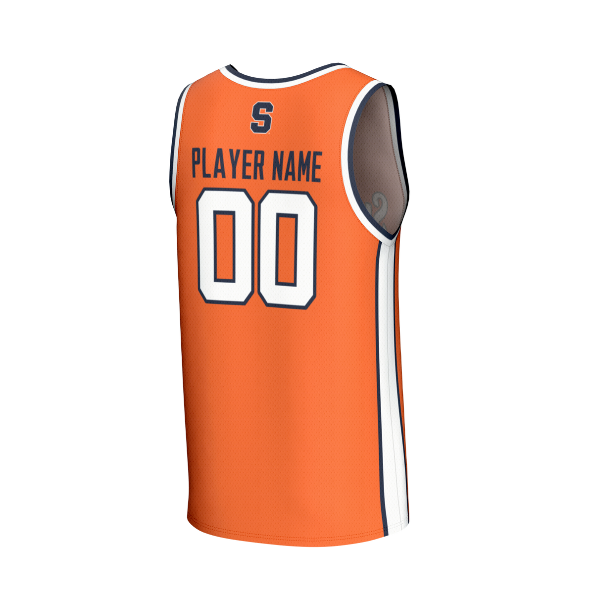 Syracuse Orange NIL Pick-A-Player Basketball Lightweight Jersey - Orange product image 4, provided for visual reference and