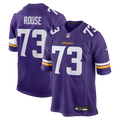 Minnesota Vikings Walter Rouse Purple Team Game Jersey product image 1, provided for visual reference and product detail