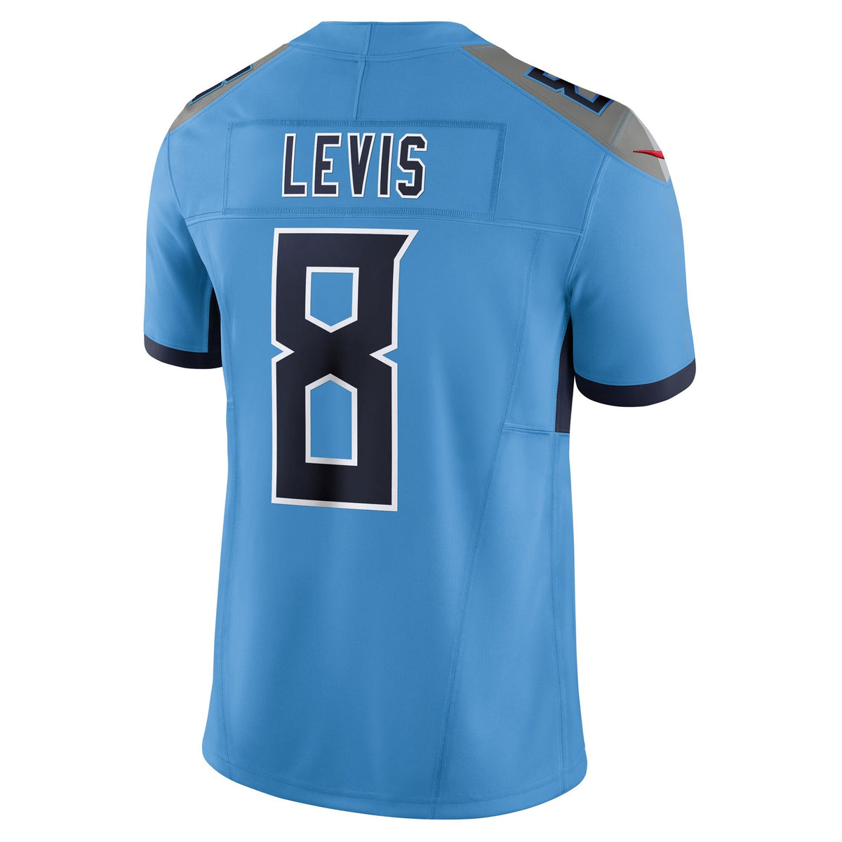 Tennessee Titans Will Levis Light Blue Alternate Vapor F.U.S.E. Limited Jersey product image 4, provided for visual