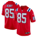 New England Patriots Hunter Henry Red Game Alternate Jersey product image 1, provided for visual reference and product