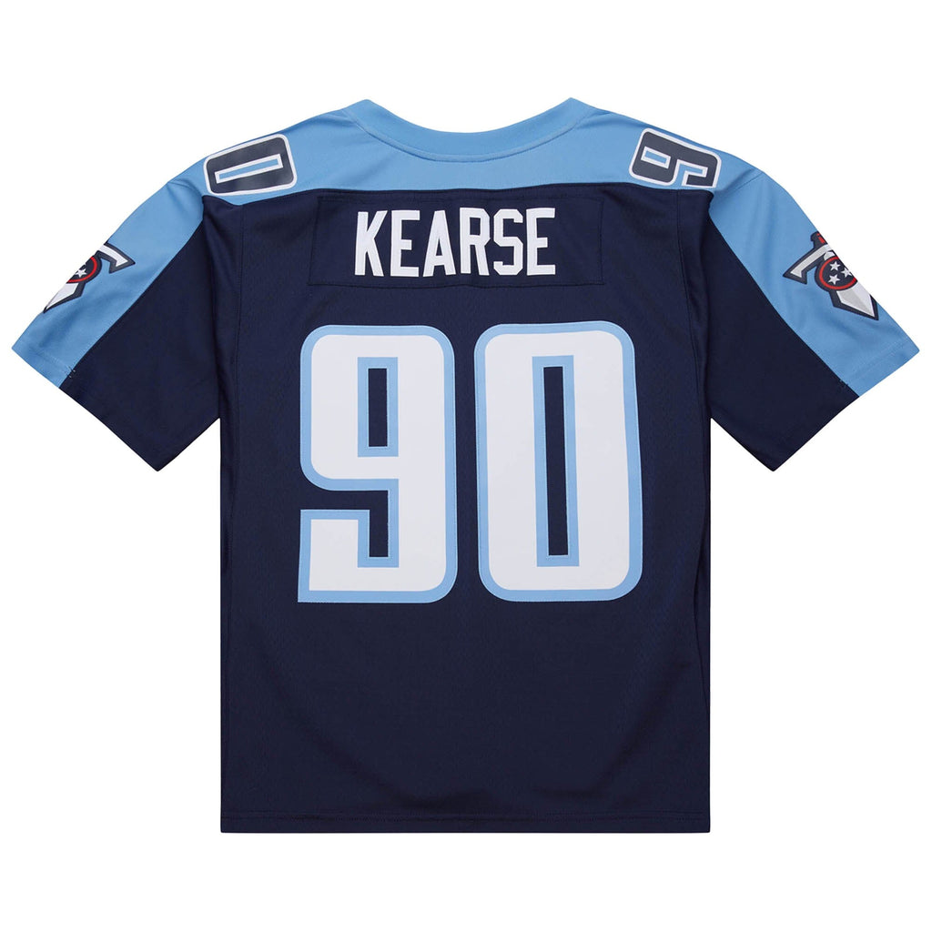 Tennessee Titans Jevon Kearse Navy 1999 Legacy Replica Jersey product image 4, provided for visual reference and product