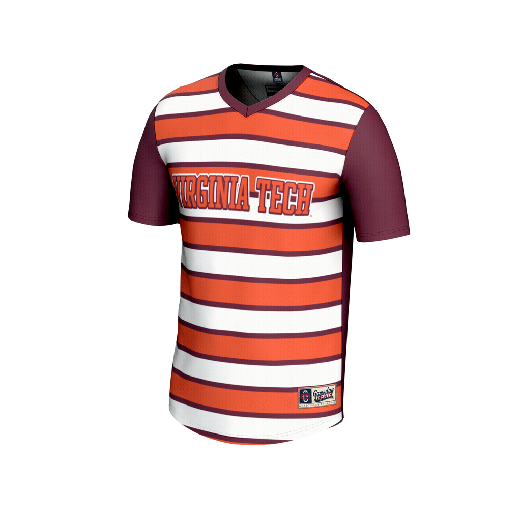 Virginia Tech Hokies Lightweight Collegiate #0 Soccer Fashion Jersey - Maroon product image 3, provided for visual reference