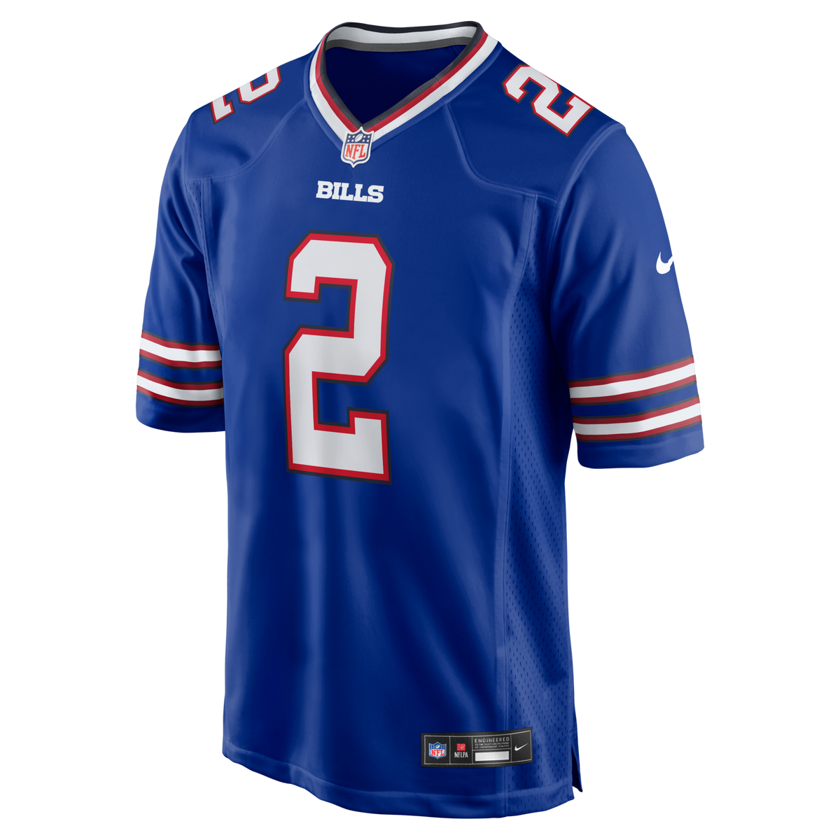 Buffalo Bills D.J. Moore Royal Game Jersey product image 3, provided for visual reference and product detail review