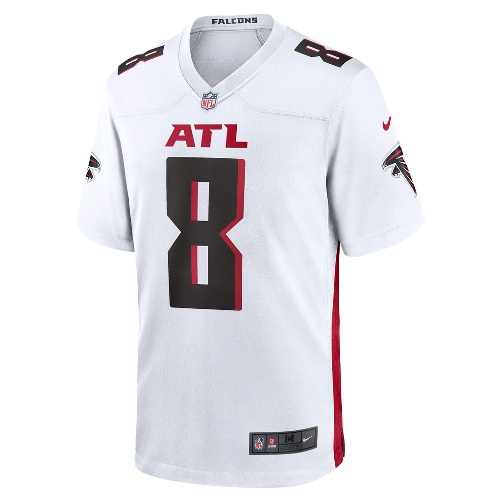 Atlanta Falcons Kyle Pitts White Game Player Jersey product image 3, provided for visual reference and product detail review