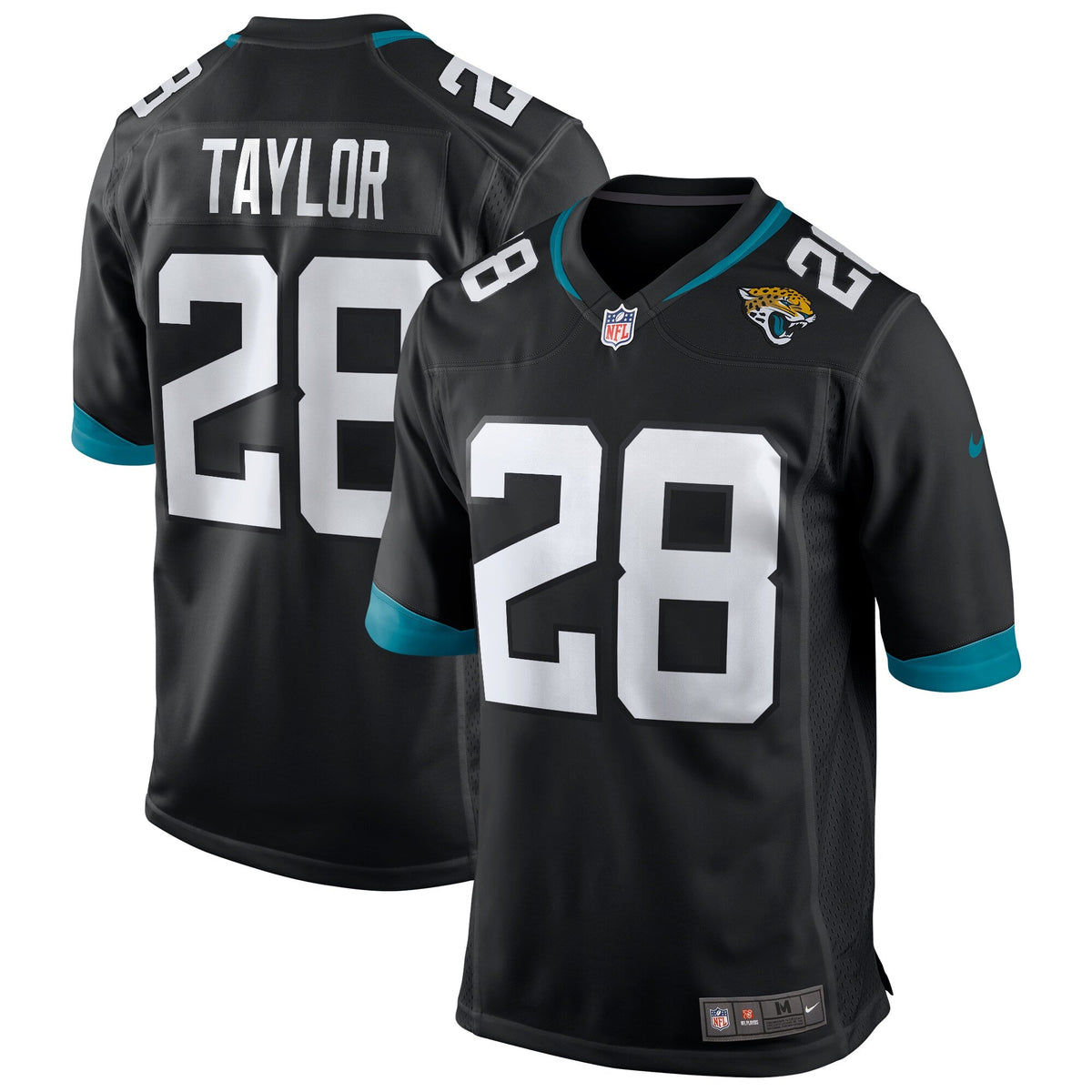 Jacksonville Jaguars Fred Taylor Black Retired Player Alternate Game Jersey product image 2, provided for visual reference