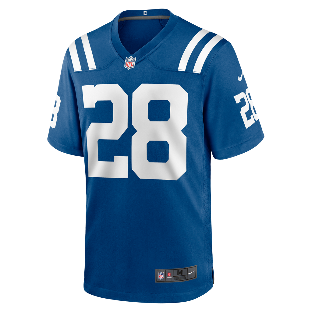 Indianapolis Colts Jonathan Taylor Royal Player Game Jersey product image 7, provided for visual reference and product