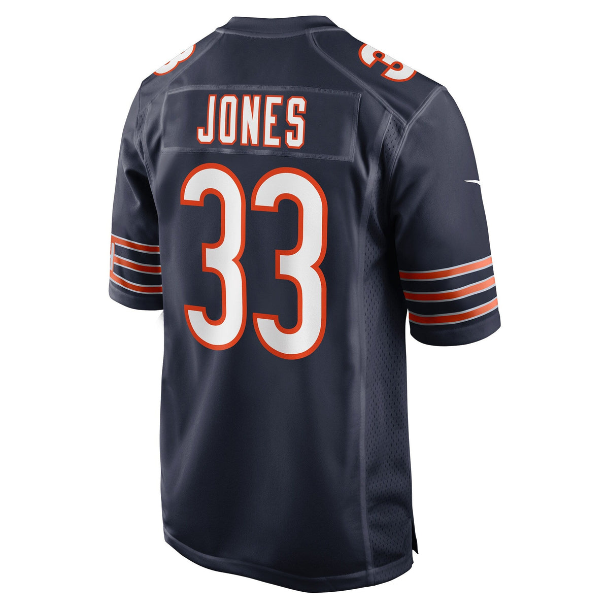Chicago Bears Jaylon Jones Navy Team Game Jersey product image 4, provided for visual reference and product detail review