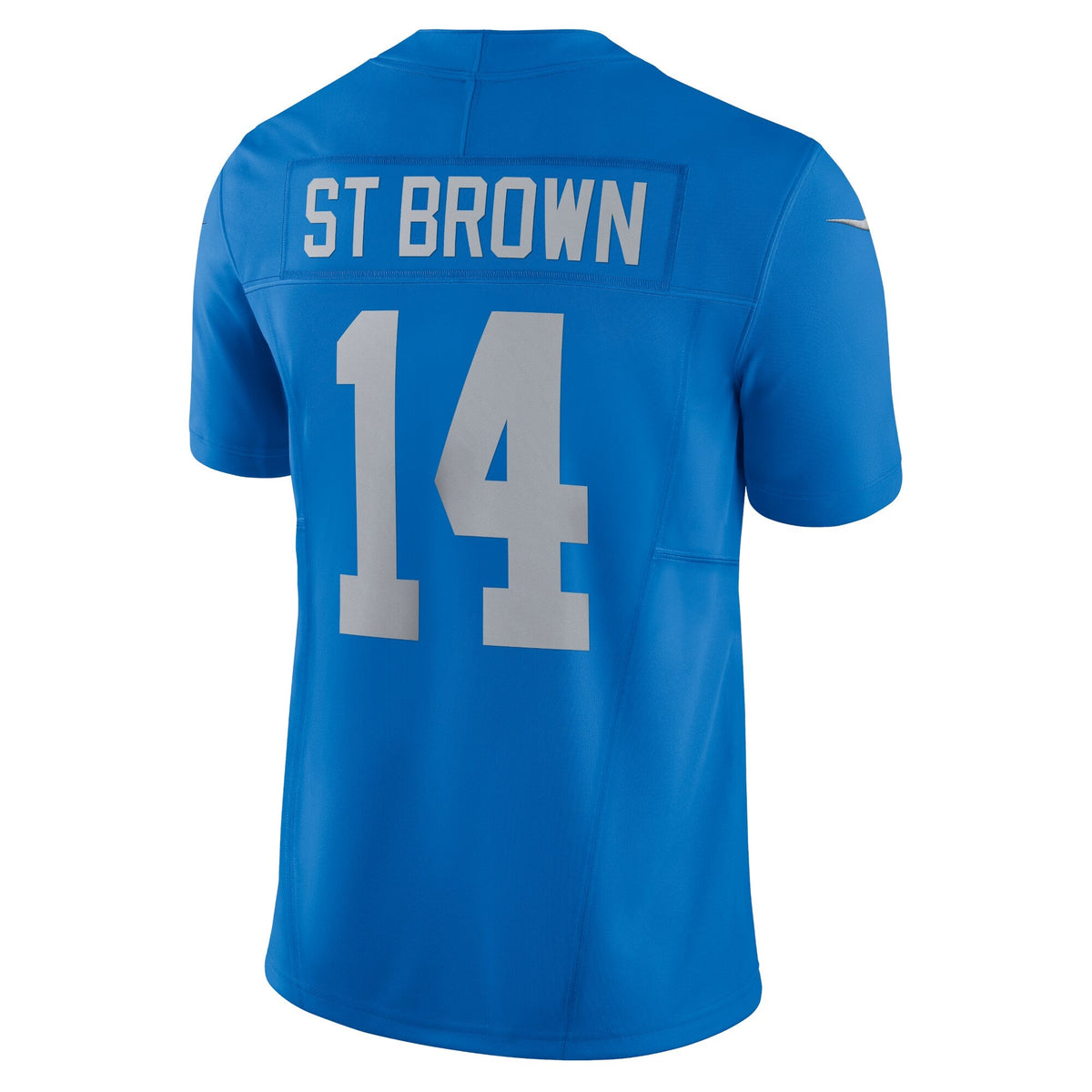 Detroit Lions Amon-Ra St. Brown Blue Vapor F.U.S.E. Alternate Limited Jersey product image 4, provided for visual reference