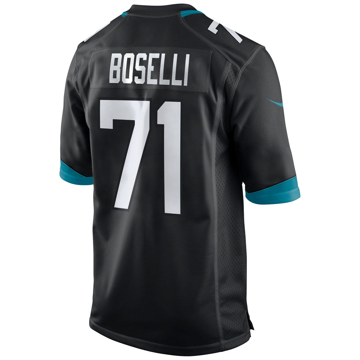 Jacksonville Jaguars Tony Boselli Black Retired Player Alternate Game Jersey product image 4, provided for visual reference