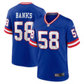 New York Giants Carl Banks Royal Retired Player Alternate Game Jersey product image 1, provided for visual reference and