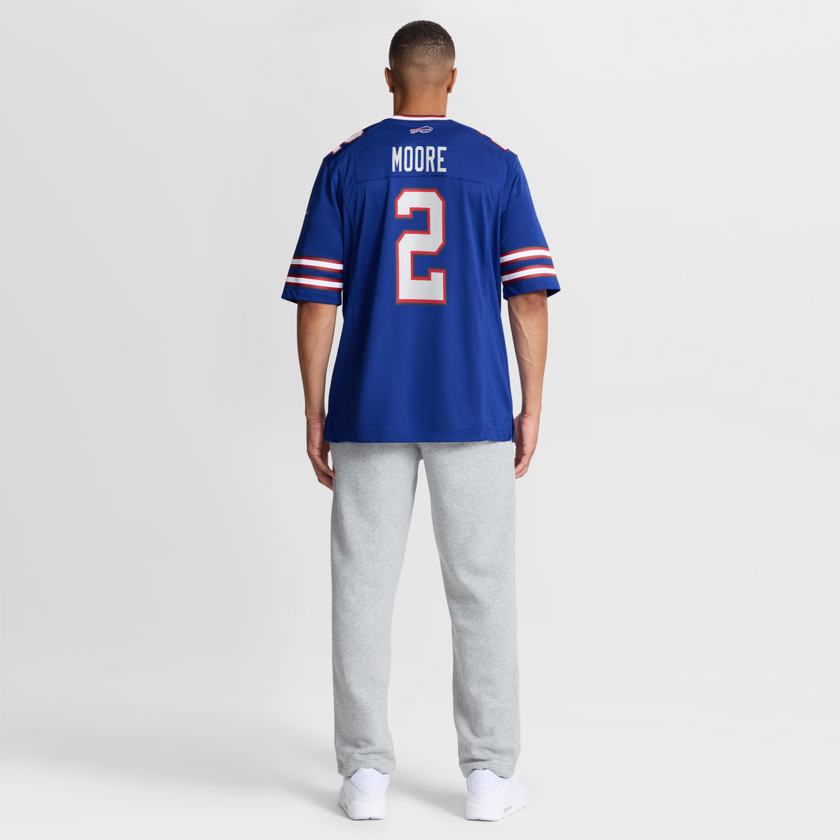 Buffalo Bills D.J. Moore Royal Game Jersey product image 6, provided for visual reference and product detail review