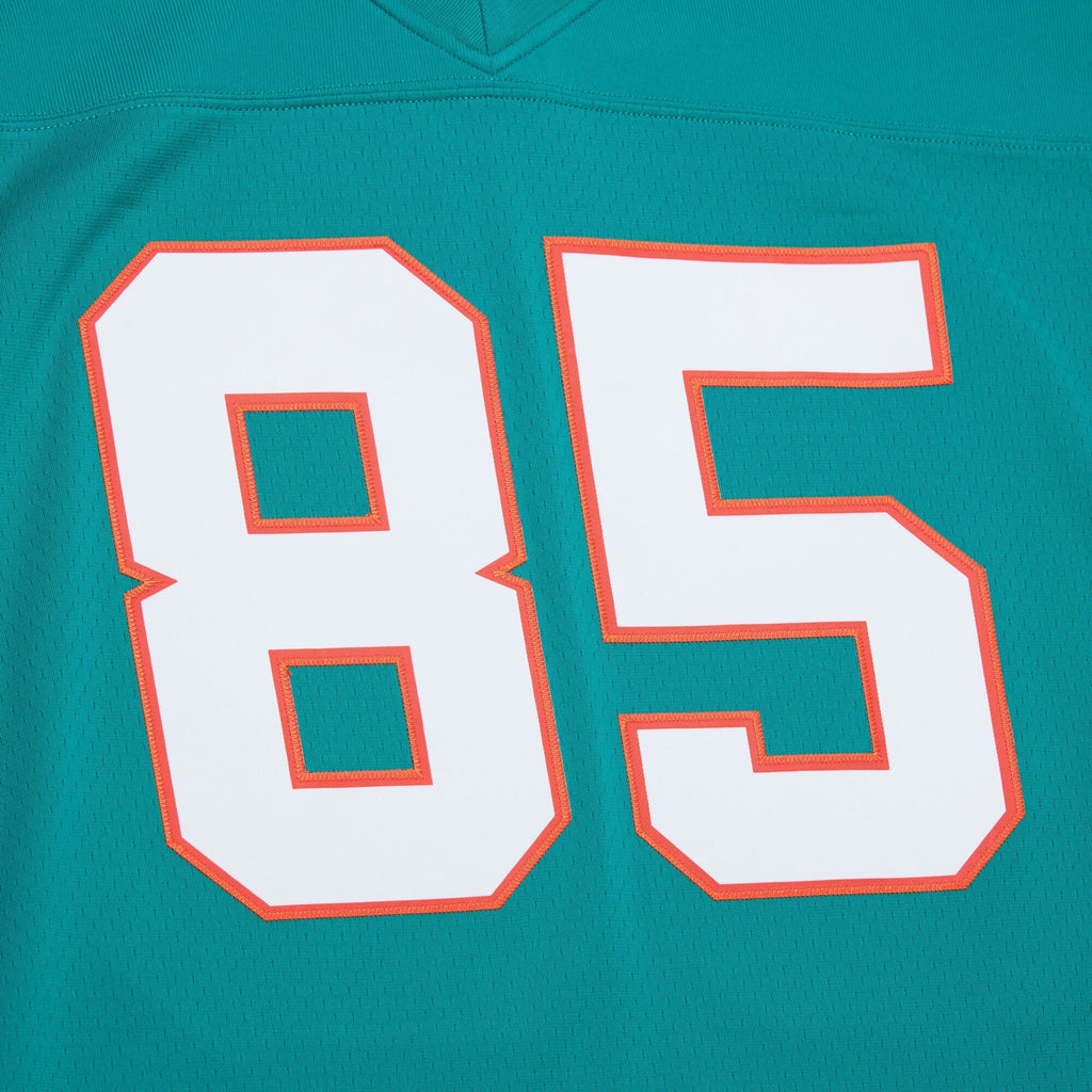 Miami Dolphins Mark Duper Aqua Legacy Replica Jersey product image 5, provided for visual reference and product detail review