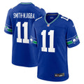 Seattle Seahawks Jaxon Smith-Njigba Royal Throwback Player Game Jersey product image 1, provided for visual reference and
