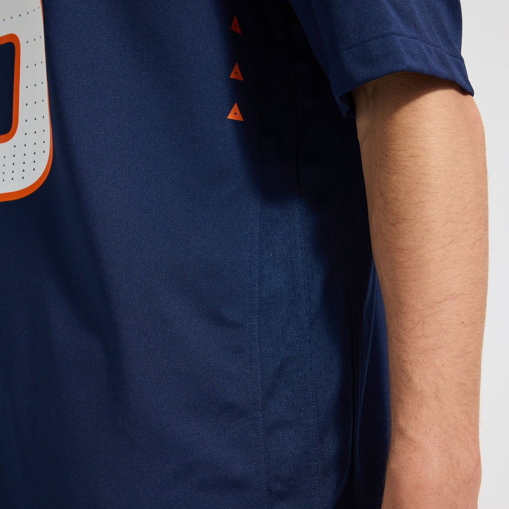Denver Broncos Nik Bonitto Navy Alternate Game Jersey product image 14, provided for visual reference and product detail