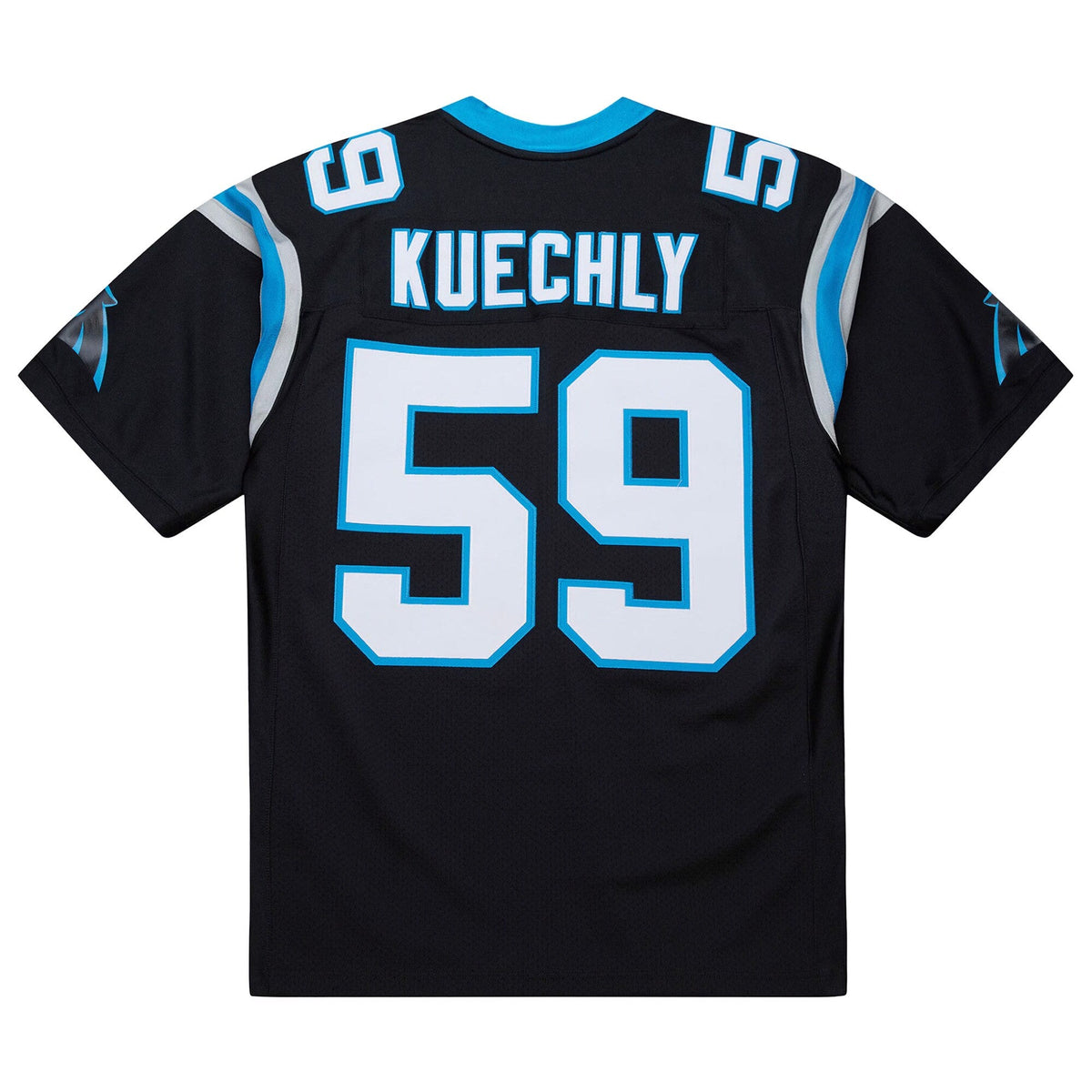 Carolina Panthers Luke Kuechly Black 2013 Authentic Throwback Retired Player Jersey product image 3, provided for visual