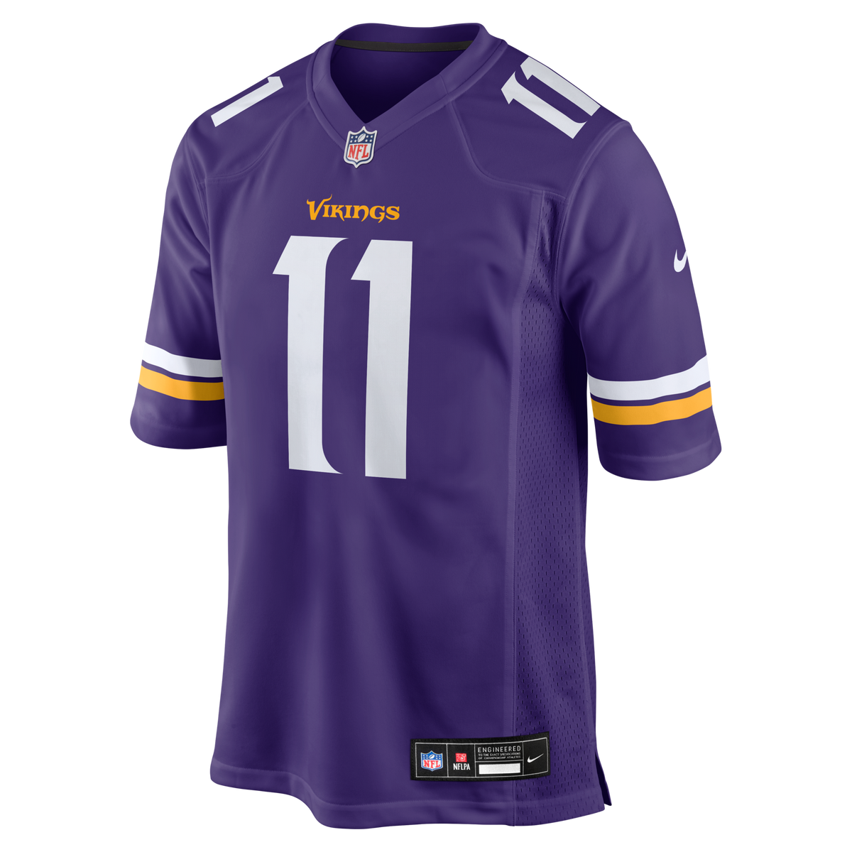 Minnesota Vikings Daunte Culpepper Purple Game Retired Player Jersey product image 2, provided for visual reference and