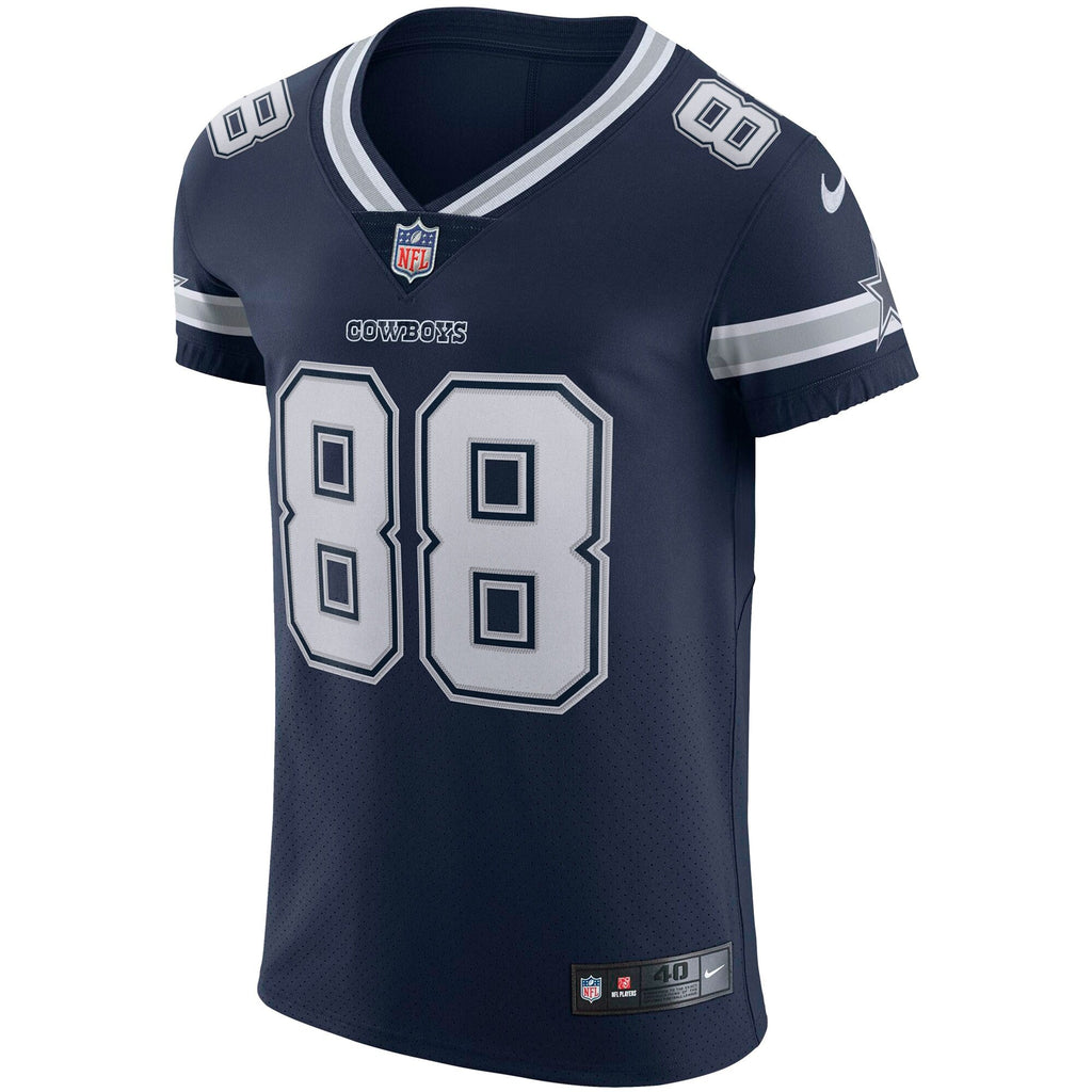 Dallas Cowboys CeeDee Lamb Navy Vapor Elite Jersey product image 3, provided for visual reference and product detail review