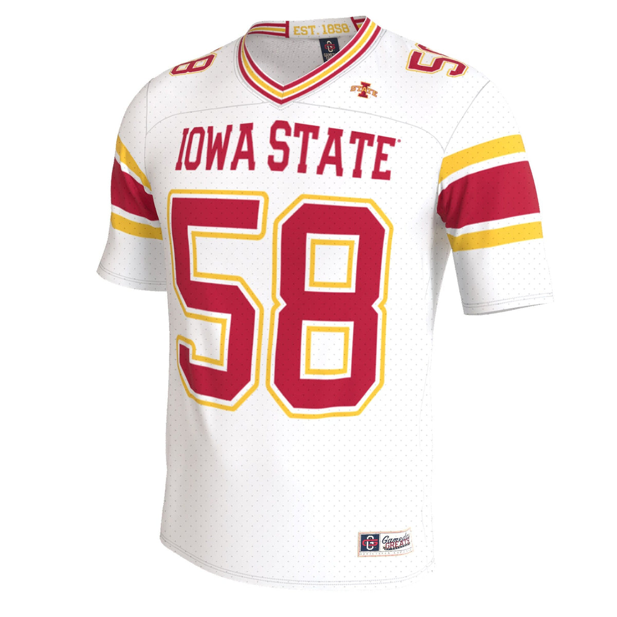 Iowa State Cyclones Lightweight Collegiate Football Whiteout Fashion Jersey product image 3, provided for visual reference