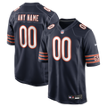 Chicago Bears Navy Custom Game Jersey product image 1, provided for visual reference and product detail review