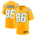 Los Angeles Chargers Oronde Gadsden Gold Alternate Charger Power Game Jersey product image 1, provided for visual reference