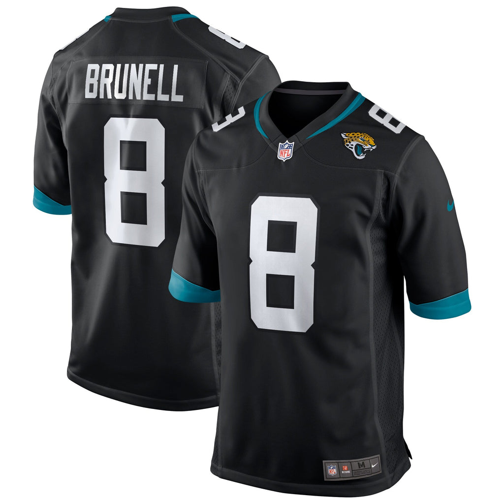Jacksonville Jaguars Mark Brunell Black Retired Player Alternate Game Jersey product image 2, provided for visual reference
