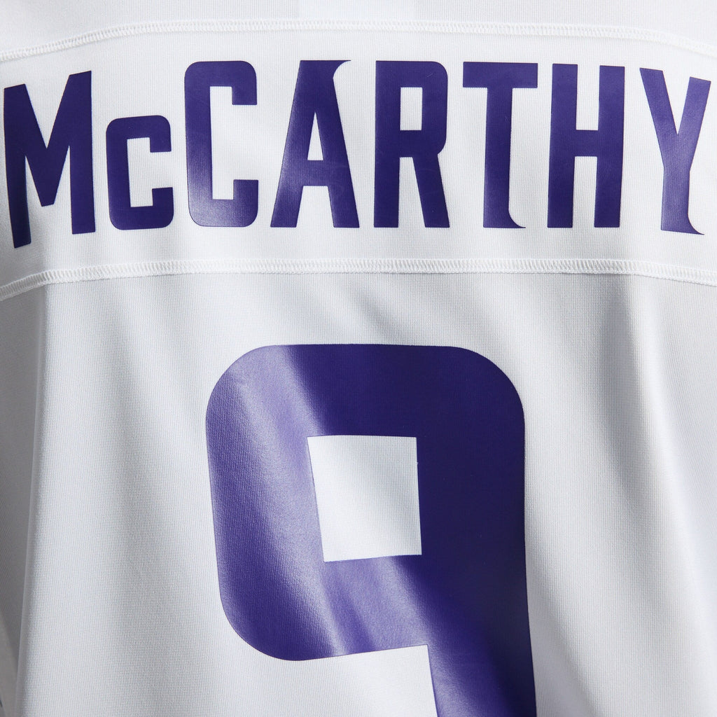 Minnesota Vikings J.J. McCarthy White Game Jersey product image 5, provided for visual reference and product detail review