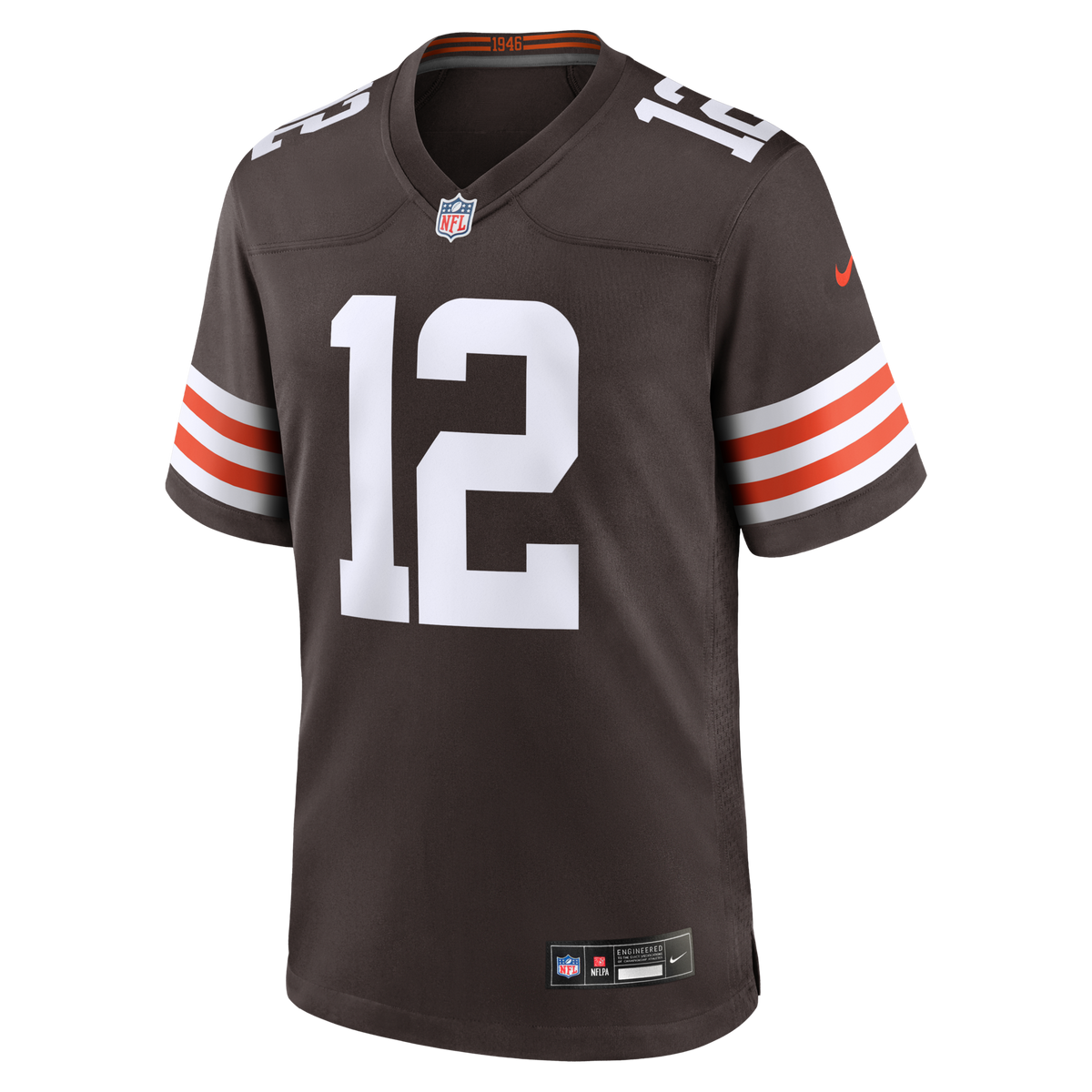 Cleveland Browns Denzel Boston Brown Game Jersey product image 7, provided for visual reference and product detail review