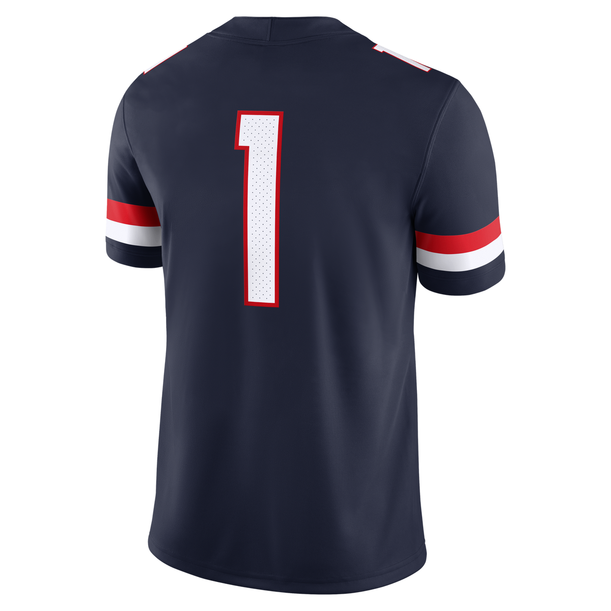 #1 Arizona Wildcats Home Game Football Jersey - Navy product image 4, provided for visual reference and product detail review