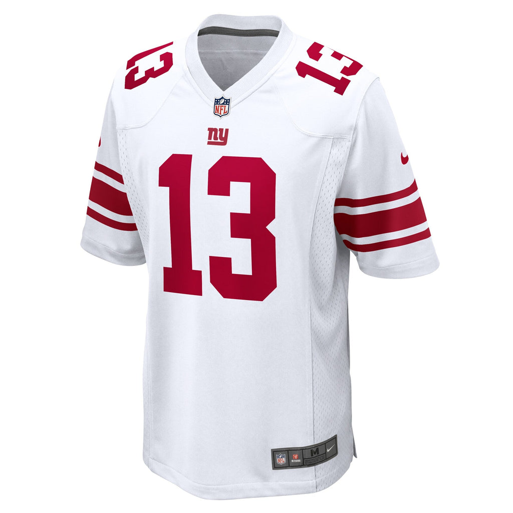 New York Giants Jalin Hyatt White Game Jersey product image 3, provided for visual reference and product detail review